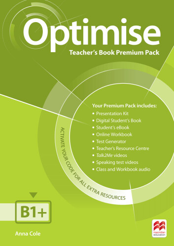 Optimise B1+ Level Teacher's Book Premium Pack