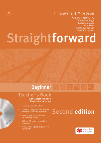 Straight Forward A1 Teacher's Book + eBook Pack